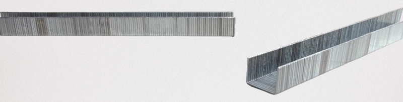 PUNTI METALLICI 80/10mm LARGHEZZA11,5 MM - CONFEZIONE DA 10.000 PZ - immagine 2