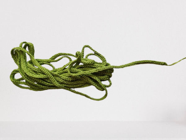 FOGLIA DI ULIVO - PASSAMANERIA ARTIGIANALE VERDE